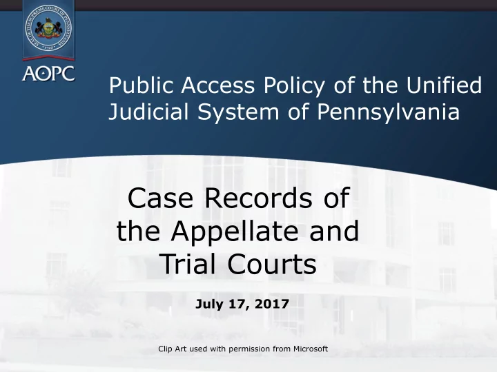 case records of