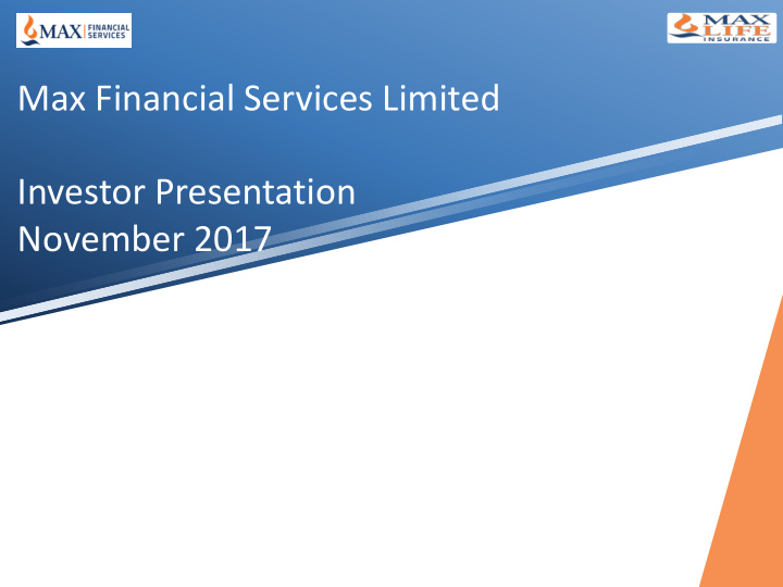 investor presentation