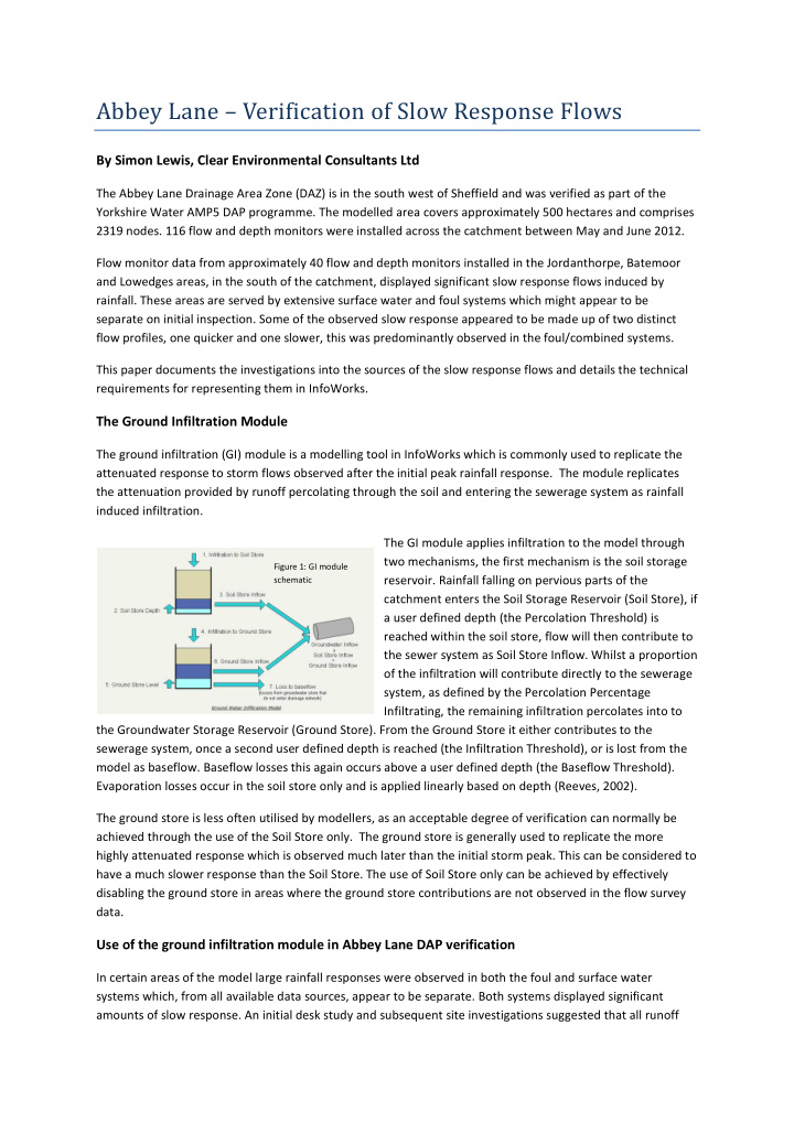 abbey lane verification of slow response flows