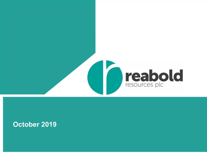 october 2019 disclaimer