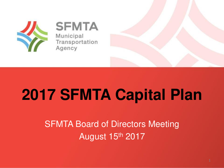 2017 sfmta capital plan