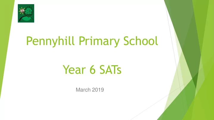 pennyhill primary school year 6 sats