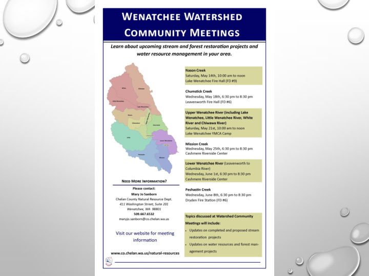 nason creek community meeting