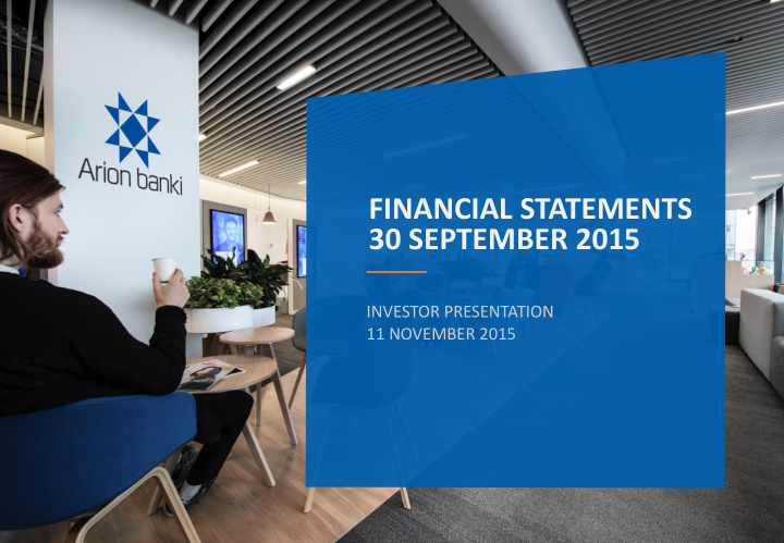 financial statements 30 september 2015