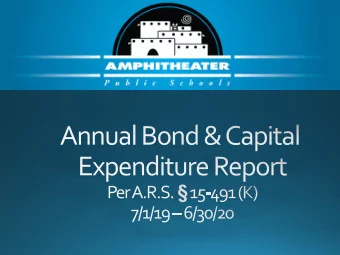 Canyon del Oro High School  fire lane paving - $132,415  Prince Elementary School