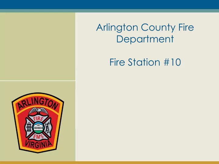 arlington county fire department fire station 10