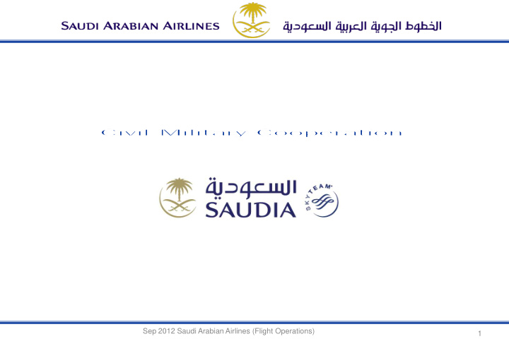 sep 2012 saudi arabian airlines flight operations 1 items