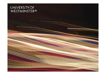 Social enterprises and  social innovations  Dr Maria Granados  m.granados@wmin.ac.uk / @malugran