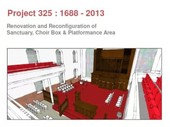 Working Party  Rev. John Brackenridge, John Davis, Karin Finlay Sheila Hammonds,  Gordon McKeown,