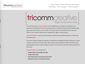 National Writers Union UAW Local 1981    Graphic Artists Guild    International Labor