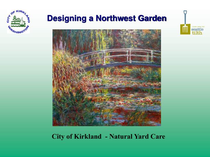 designing a northwest garden