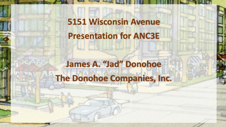 presentation for anc3e james a jad donohoe