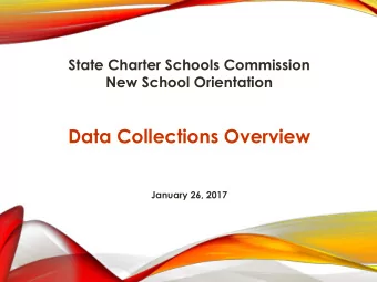Data Collections Overview  January 26, 2017  DATA COLLECTIONS IS  A unit within the Georgia