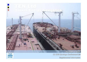 This presentation may contain forward-looking statements that are not based on historical fact,