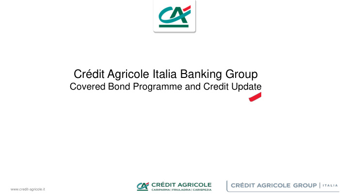 cr dit agricole italia banking group