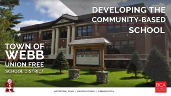 WATERTOWN | ITHACA | SARATOGA SPRINGS  | THEBCGROUP.COM  THE HEART OF THE COMMUNITY  WATERTOWN |