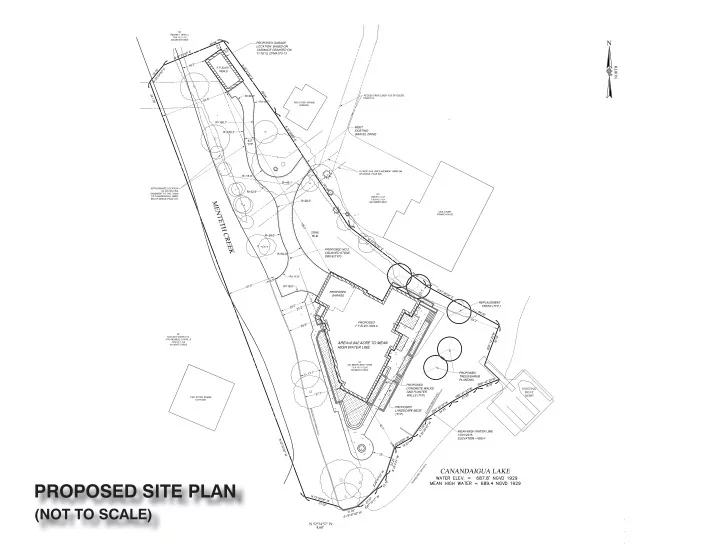 proposed site plan