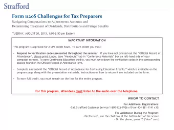 Form 1120S Challenges for Tax Preparers  Navigating Computations-to-Adjustments Accounts and