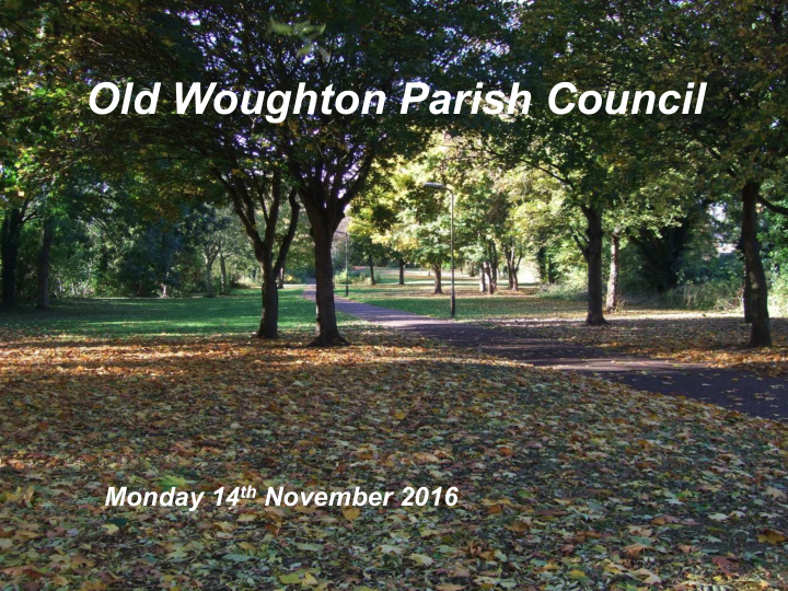 old woughton parish council
