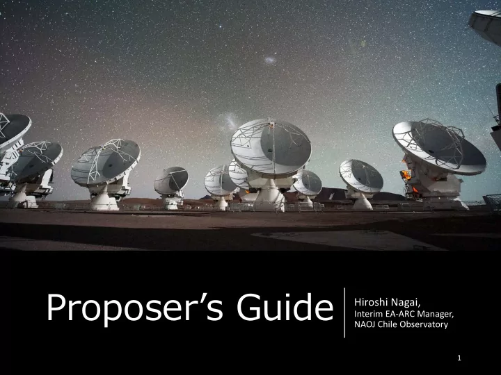 proposer s guide