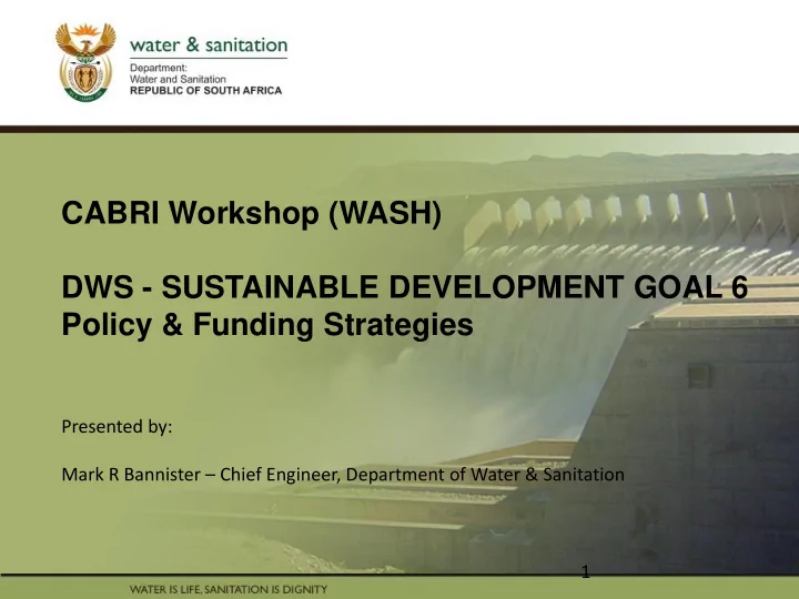 cabri workshop wash
