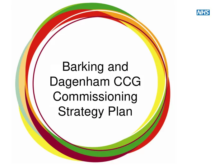 dagenham ccg