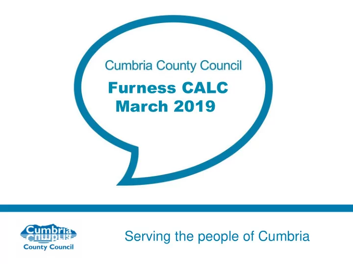 furness calc march 2019