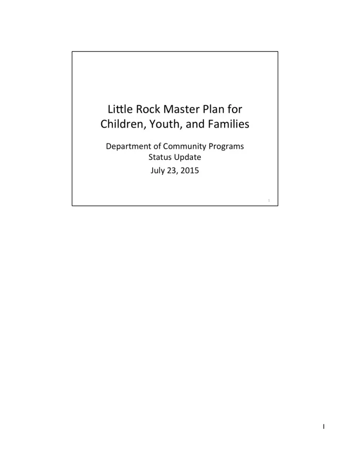 1 2 see the history of pit handout 3 p early childhood