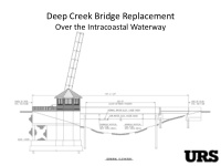 deep creek bridge replacement