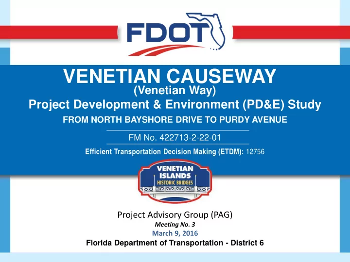 venetian causeway