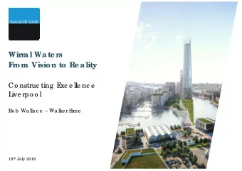 Wir  r  al Wate r  s  F  r  om Vision to R  e ality  Co nstruc ting  E  xc e lle nc e  L  ive rpo o