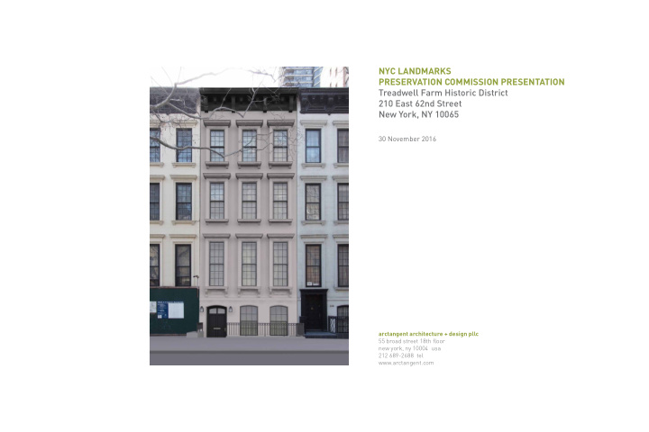 nyc landmarks preservation commission presentation