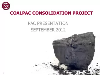 SEPTEMBER 2012  1  Agenda  Session 1 (1:15 pm)  Background  Project Overview  Aerial Tour