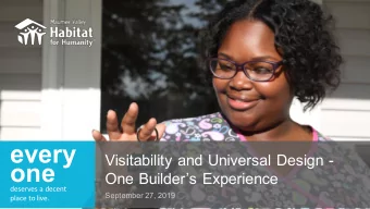 What does your dream house look like? We build strength , stability and self-reliance through