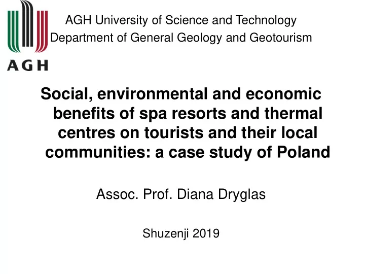 communities a case study of poland