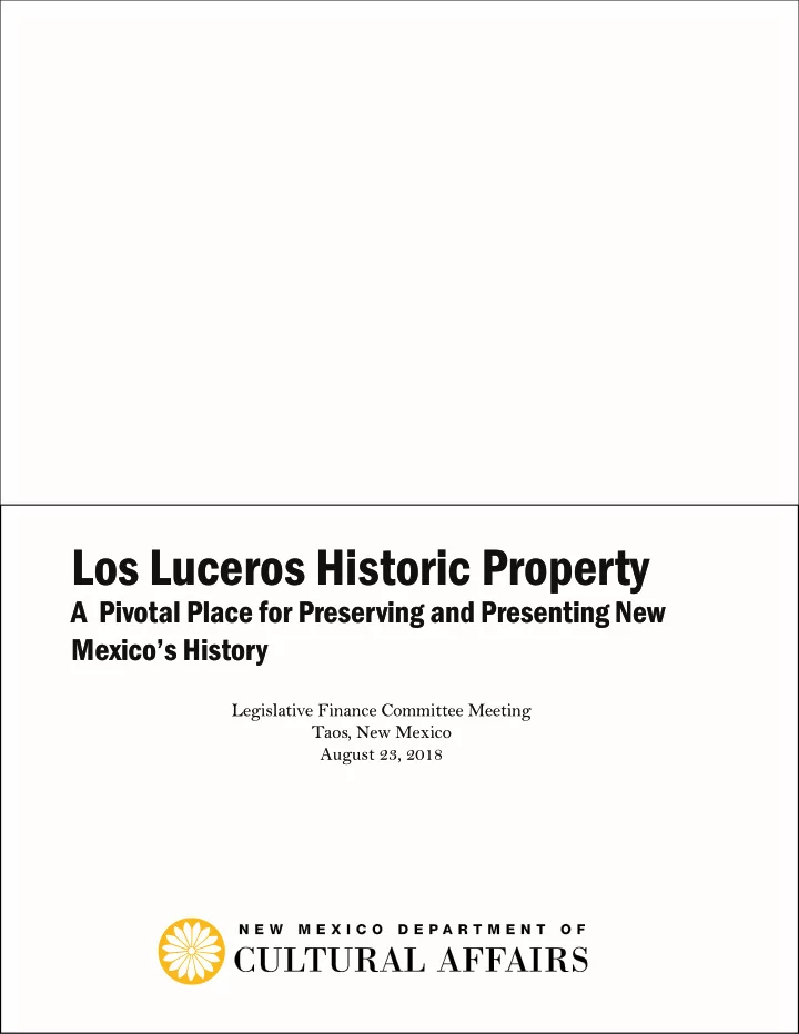 los luceros historic property