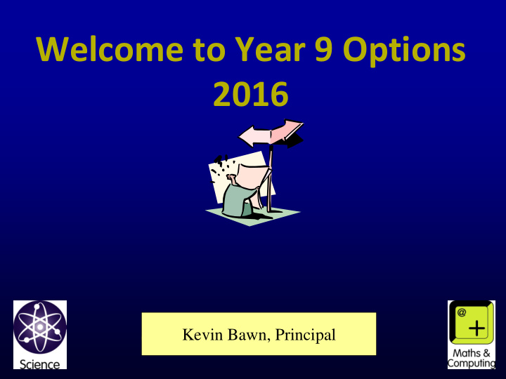 welcome to year 9 options