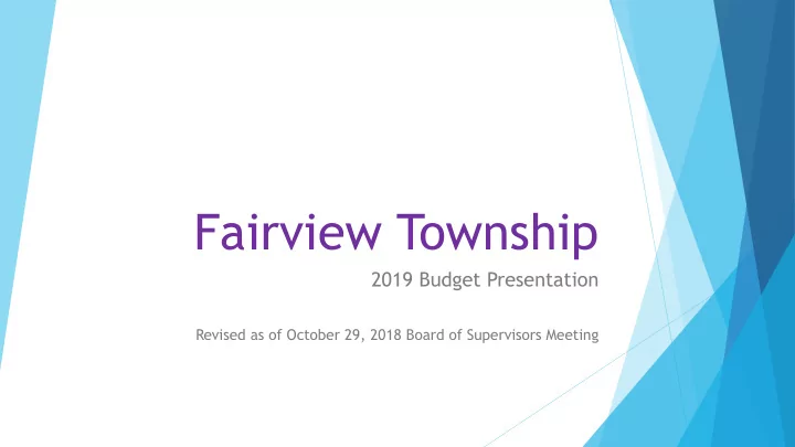 fairview township