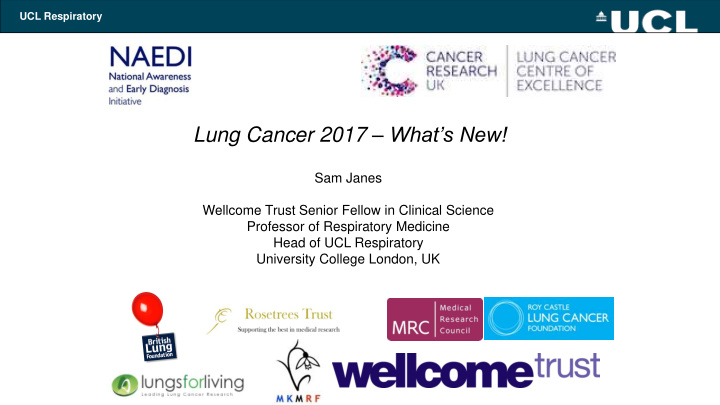 lung cancer 2017 what s new