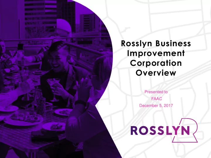 rosslyn business
