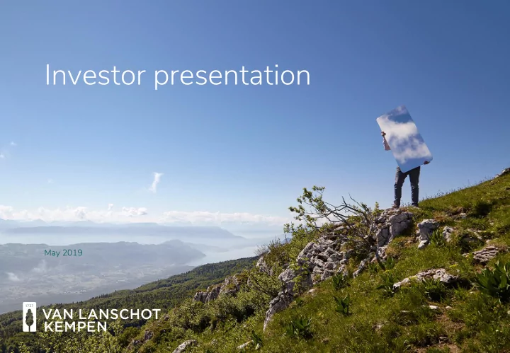 investor presentation