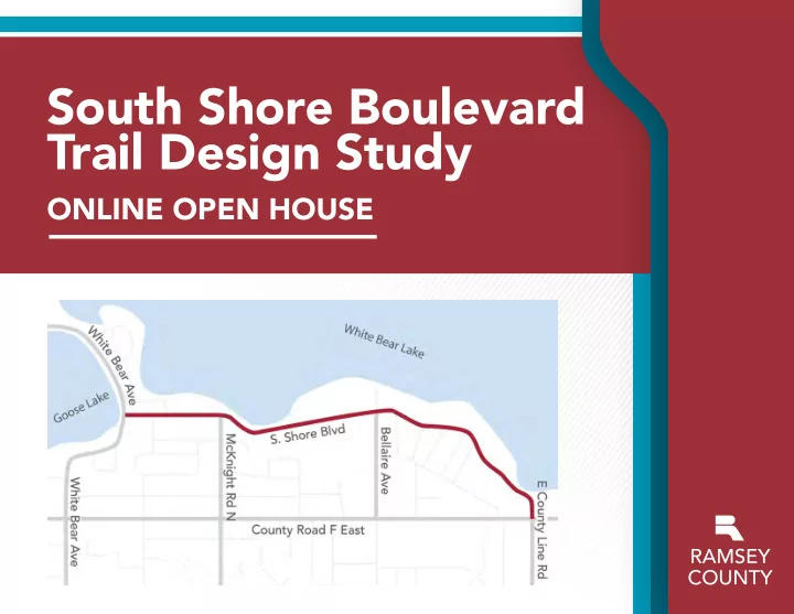 trail design study online open house project context