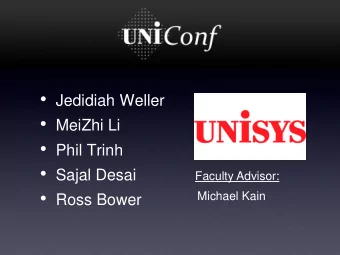 Project Vision  From the Outside  Not interactive  Not informative  Not flexible  On the