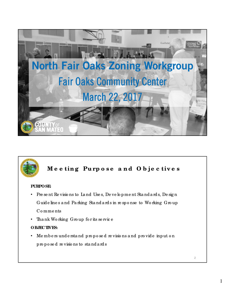 north fair oaks zoning workgroup fair oaks community