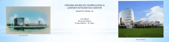 VIRGINIA ADVANCED SHIPBUILDING &amp;  CARRIER INTEGRATION CENTER  NEWPORT NEWS, VA  John Boyle