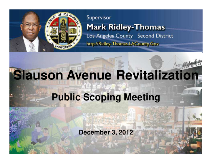 slauson avenue revitalization