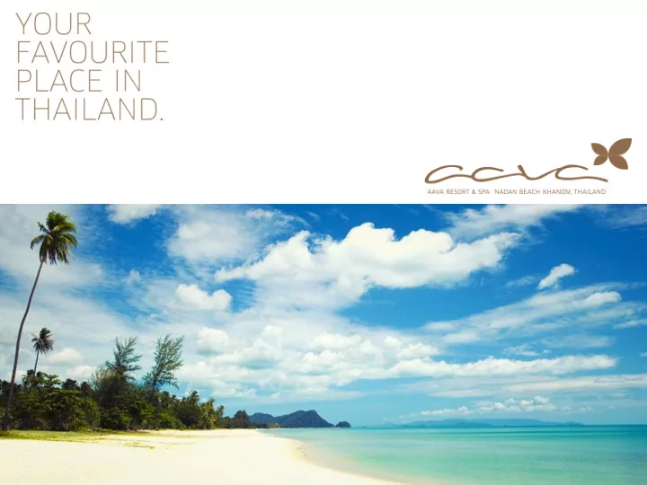 imagine aava resort spa is