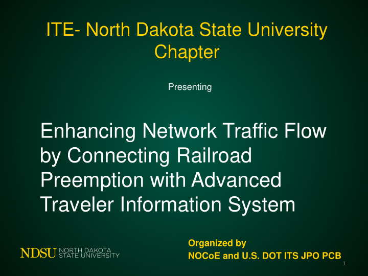 enhancing network traffic flow by connecting railroad