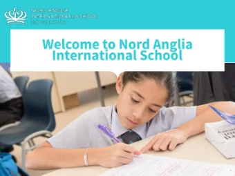 The Senior Leadership Team Brian Cooklin  Principal  Brian.Cooklin@nais.hk Christian Bishop