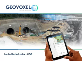 Louis-Martin Losier - CEO  Business incubation  (2011-2015)  TEAM  CEO &amp; Co-Founder  CIO &amp;